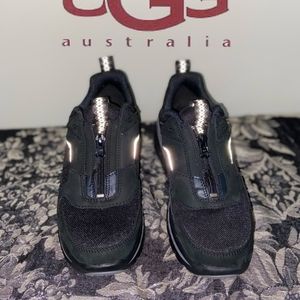 CA805 zip mesh& suede